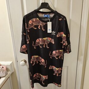 BNWT ADIDAS ONCADA TSHIRT DRESS SZ SMALL $90